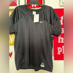Nike Men’s Mesh Football Jersey Shirt - Size XL - Black